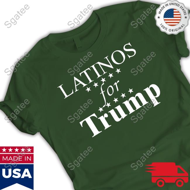 Official Trumplatinos Donald Trump Latinos For Trump Tee Red