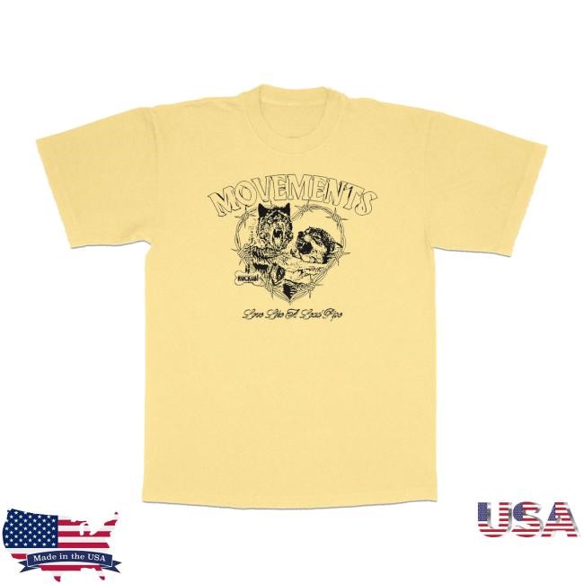 Lead Pipe Wolf T Shirt Movements Merch