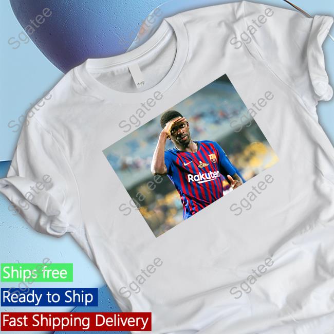 Koundé Wearing A Dembélé Shirt