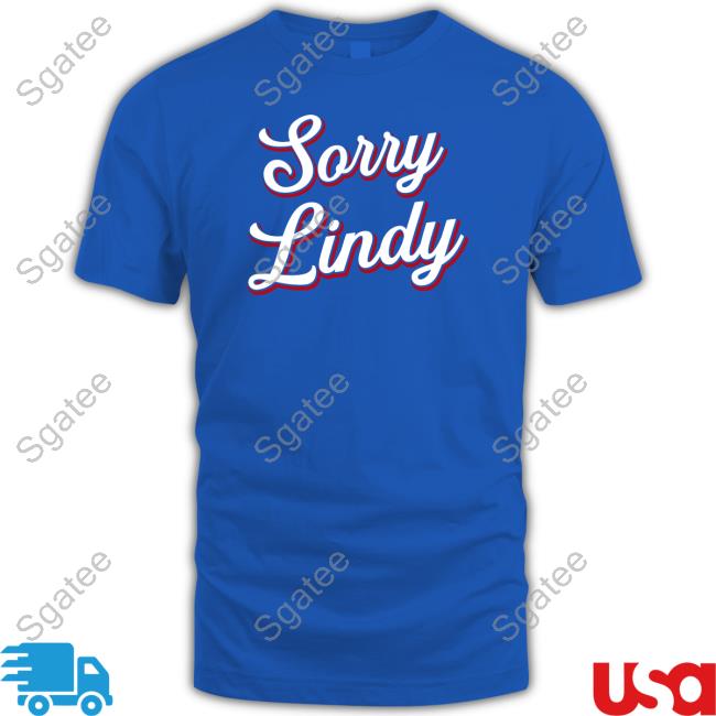 Spittin' Chiclets Merch Sorry Lindy Tank Barstool Sports