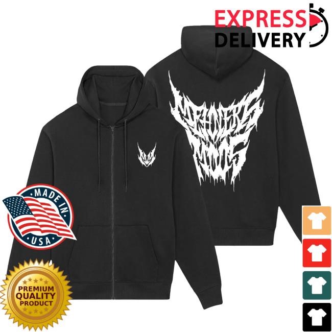 Mehnersmoos - Zip Up Hood - Meddl - Schwarz