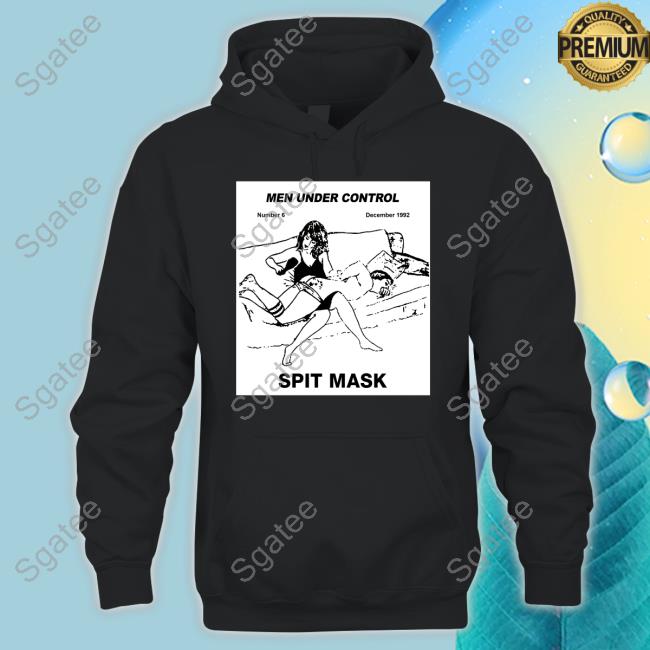 Official Men Under Control Spit Mask T-Shirt