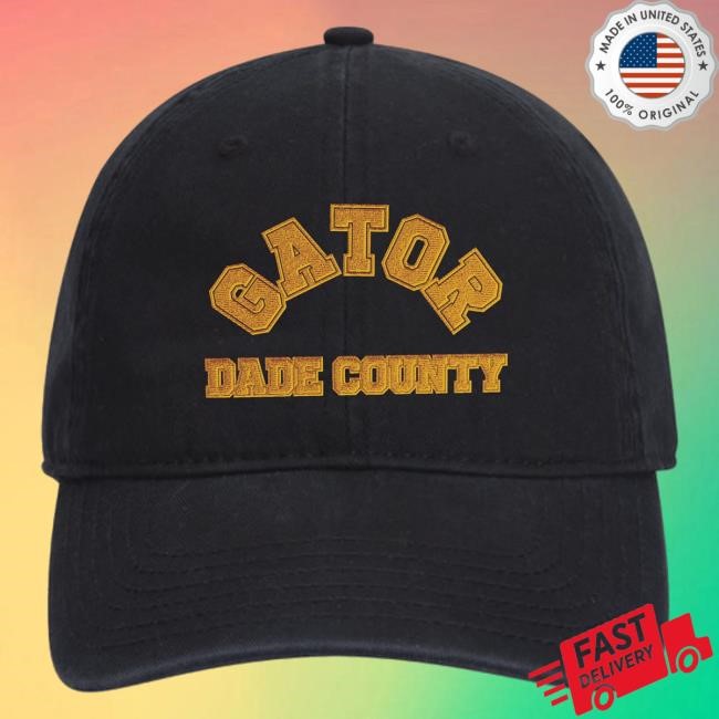 Official Pouya Merch Store Shop Pouya Dade County Dad Hat - Black