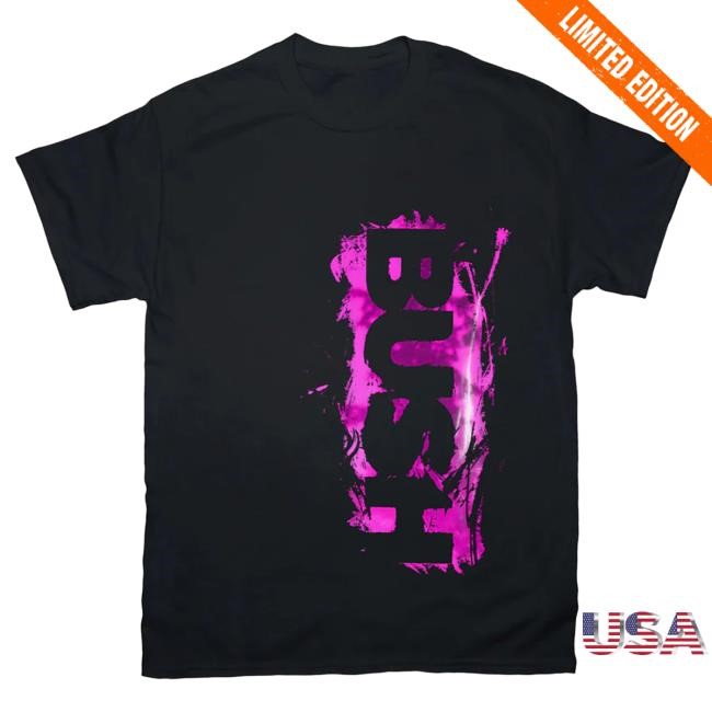 Official Bush Band Vertical Logo T Shirt Bush Rock Band