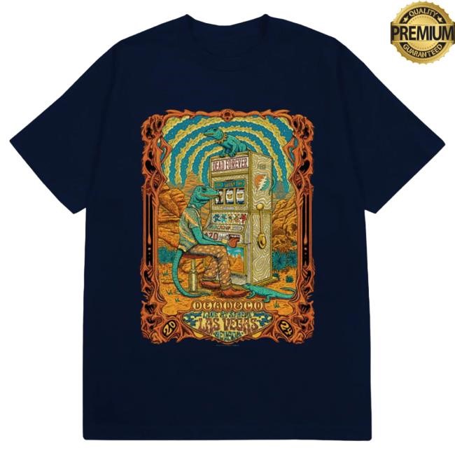 Dead And Company Store Merch Dead & Co Slot Machine Sphere Tshirt