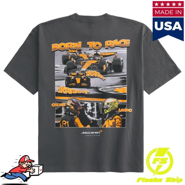 Official Hollister Merch Store Boxy McLaren Graphic New Shirt Hollister Co