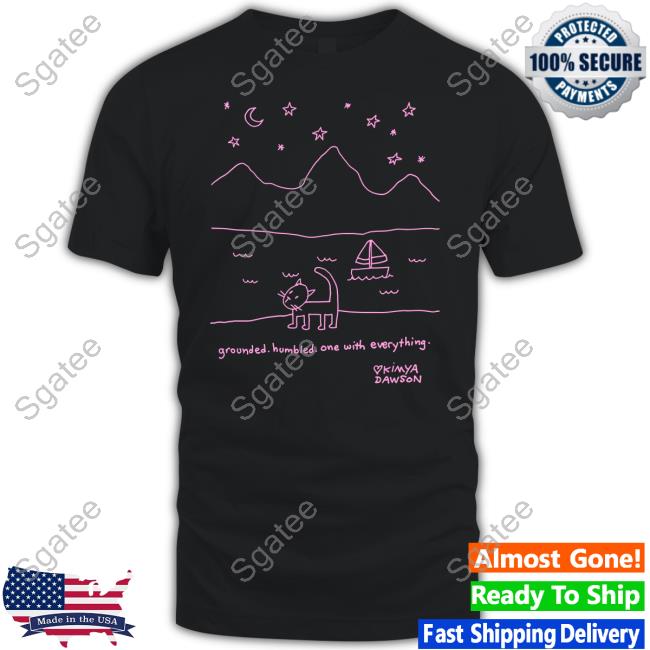 Official Kimya Dawson Bandcamp Merch Grounded Humbled One With Everything Shirt