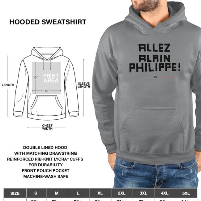 Allez Alain Philippe Long Sleeve T Shirt