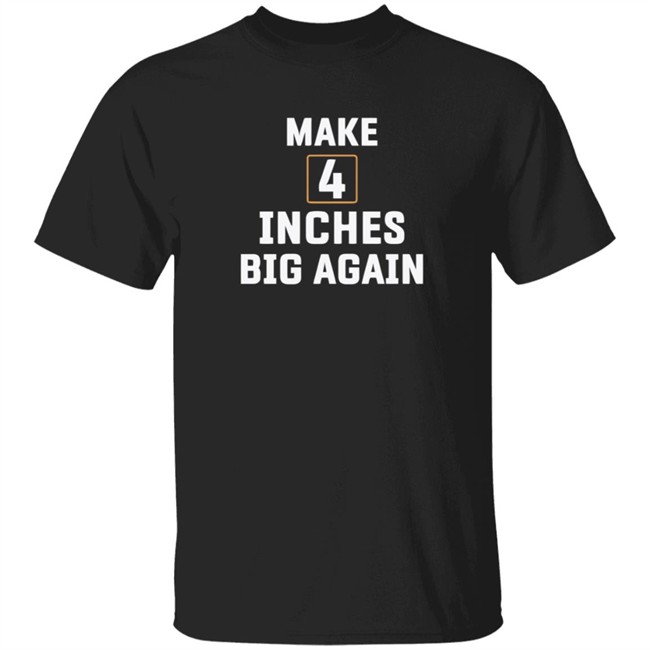 Make 4 Inches Big Again Tee Shirt Hoodie