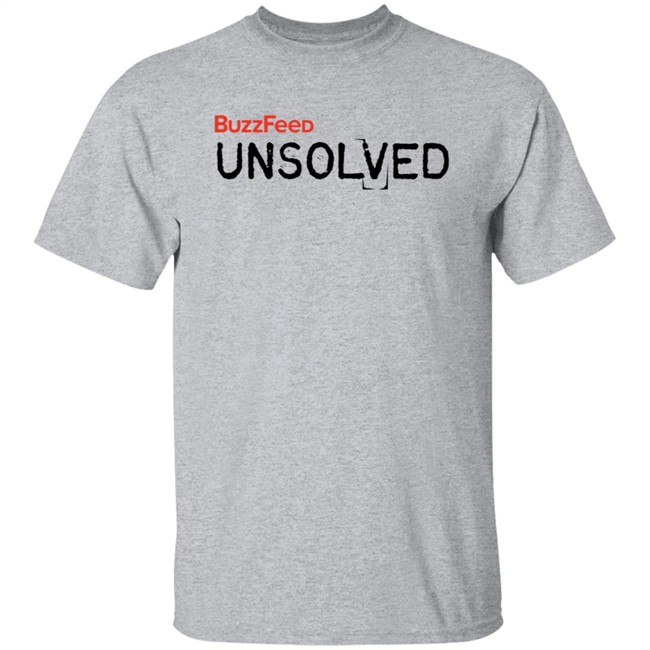 BuzzFeed Unsolved Logo Shirt Hoodie
