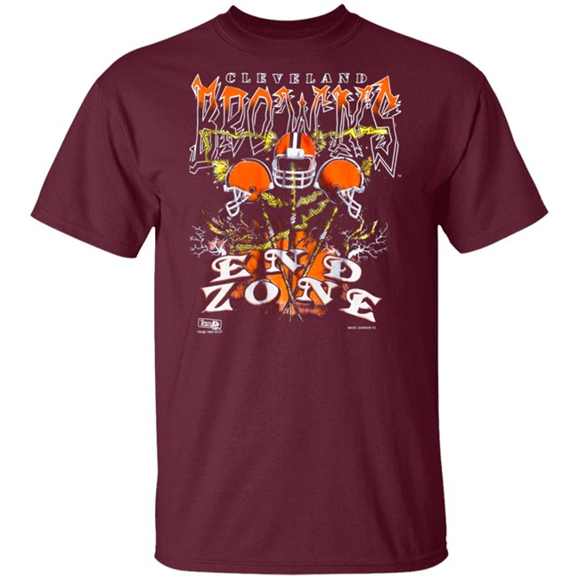 Cleveland Browns End Zone T Shirt Hoodie Cleveland Browns End Zone T Shirt Hoodie