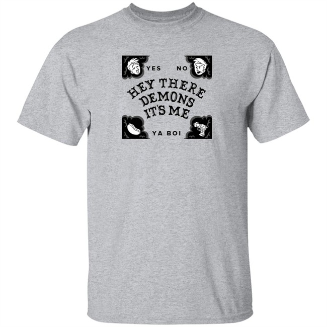 BuzzFeed Unsolved Hey There Demons Board Shirt