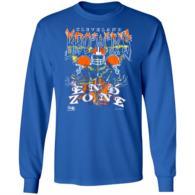 Cleveland Browns End Zone T Shirt Hoodie Cleveland Browns End Zone T Shirt Hoodie