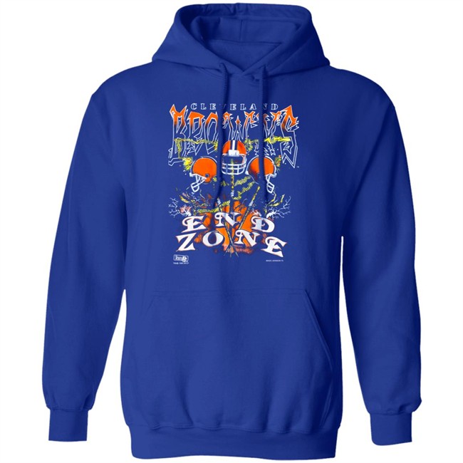 Cleveland Browns End Zone T Shirt Hoodie Cleveland Browns End Zone T Shirt Hoodie