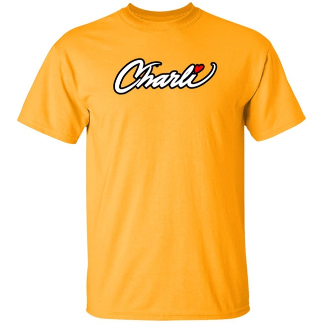Charlidamelio Merch Charli Script Tee Shirt Charlidamelio Merch Charli Script Tee Shirt