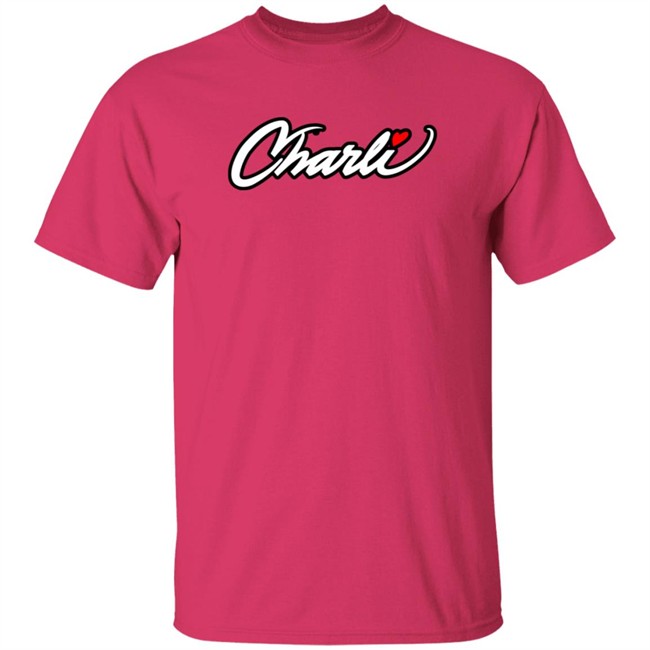 Charlidamelio Merch Charli Script Tee Shirt Charlidamelio Merch Charli Script Tee Shirt