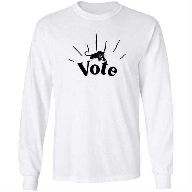 Black Panther-Inspired Vote T Shirt Hoodie Black Panther-Inspired Vote T Shirt Hoodie