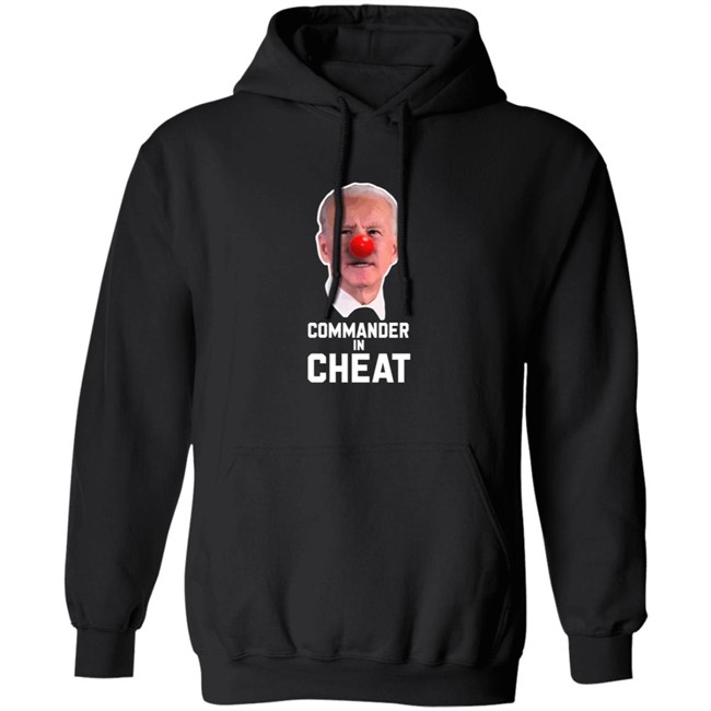 Joe Biden Commander in Cheat Tee Shirt Joe Biden Commander in Cheat Tee Shirt
