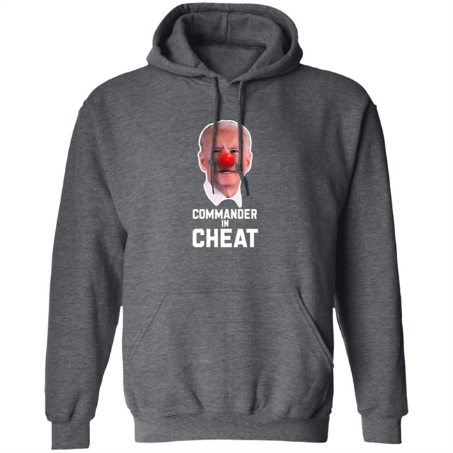 Joe Biden Commander in Cheat Tee Shirt Joe Biden Commander in Cheat Tee Shirt