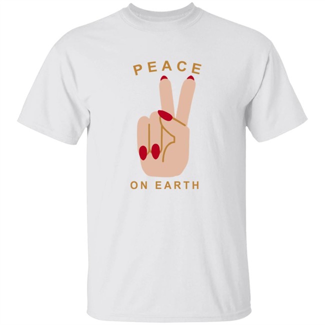 Peace On Earth Sweatshirt Peace On Earth Sweatshirt