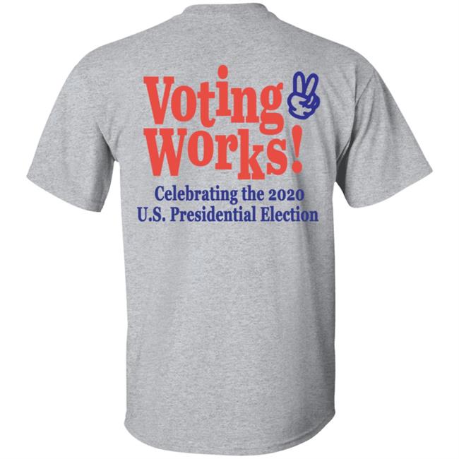 Highsnobiety Merch Voting Works 2020 T Shirt Hoodie Highsnobiety Merch Voting Works 2020 T Shirt Hoodie