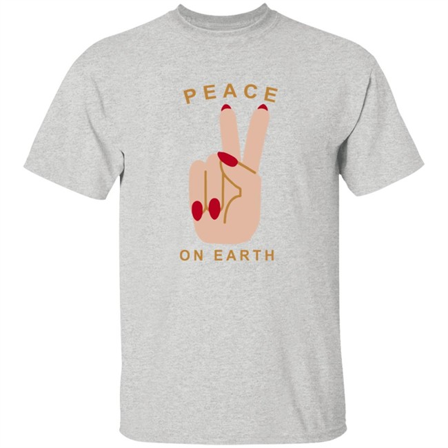 Peace On Earth Sweatshirt Peace On Earth Sweatshirt