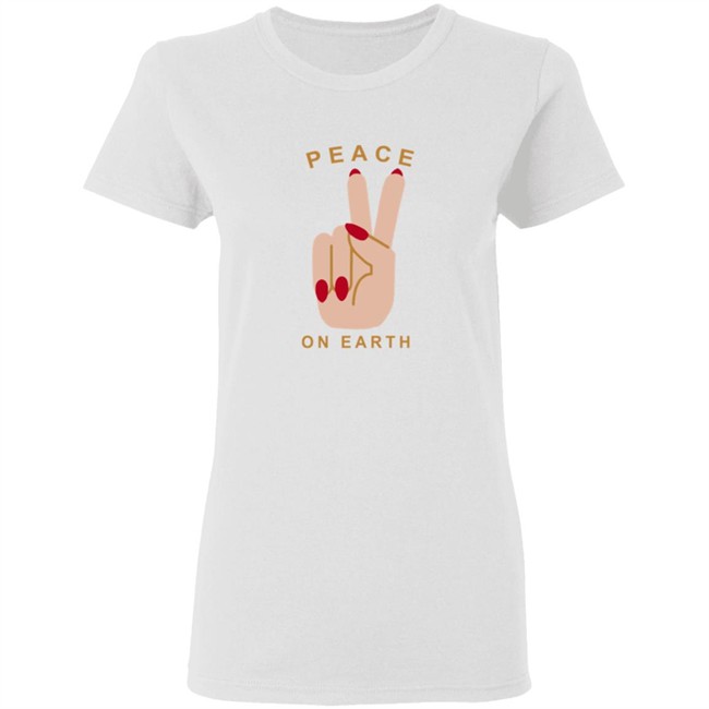 Peace On Earth Sweatshirt Peace On Earth Sweatshirt