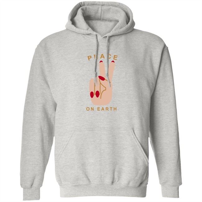 Peace On Earth Sweatshirt Peace On Earth Sweatshirt