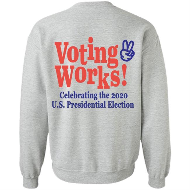 Highsnobiety Merch Voting Works 2020 T Shirt Hoodie Highsnobiety Merch Voting Works 2020 T Shirt Hoodie