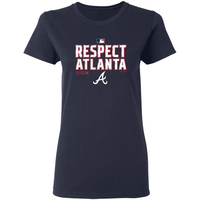 Atlanta Braves Fanatics Branded Navy 2020 Postseason Locker Room T-Shirt Atlanta Braves Fanatics Branded Navy 2020 Postseason Locker Room T-Shirt