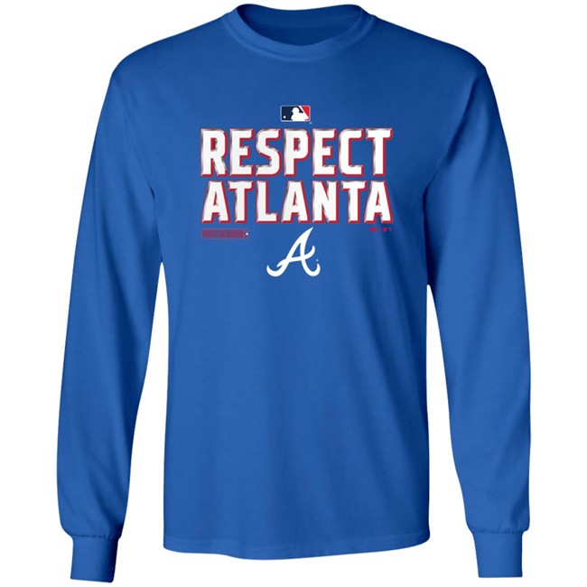 Atlanta Braves Fanatics Branded Navy 2020 Postseason Locker Room T-Shirt Atlanta Braves Fanatics Branded Navy 2020 Postseason Locker Room T-Shirt