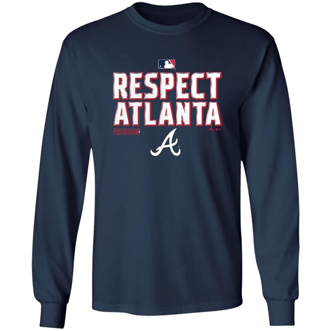 Atlanta Braves Fanatics Branded Navy 2020 Postseason Locker Room T-Shirt Atlanta Braves Fanatics Branded Navy 2020 Postseason Locker Room T-Shirt