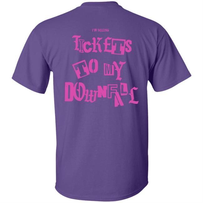 Mgk Merch Black Tickets Tee + Tickets To My Downfall Mgk Merch Black Tickets Tee + Tickets To My Downfall