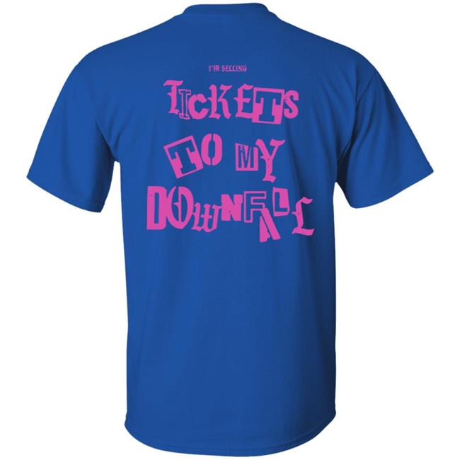 Mgk Merch Black Tickets Tee + Tickets To My Downfall Mgk Merch Black Tickets Tee + Tickets To My Downfall