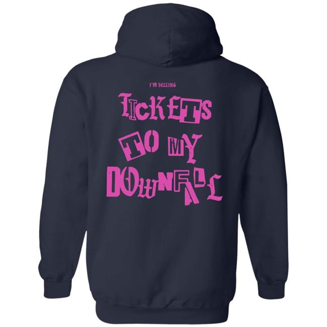 Mgk Merch Black Tickets Tee + Tickets To My Downfall Mgk Merch Black Tickets Tee + Tickets To My Downfall