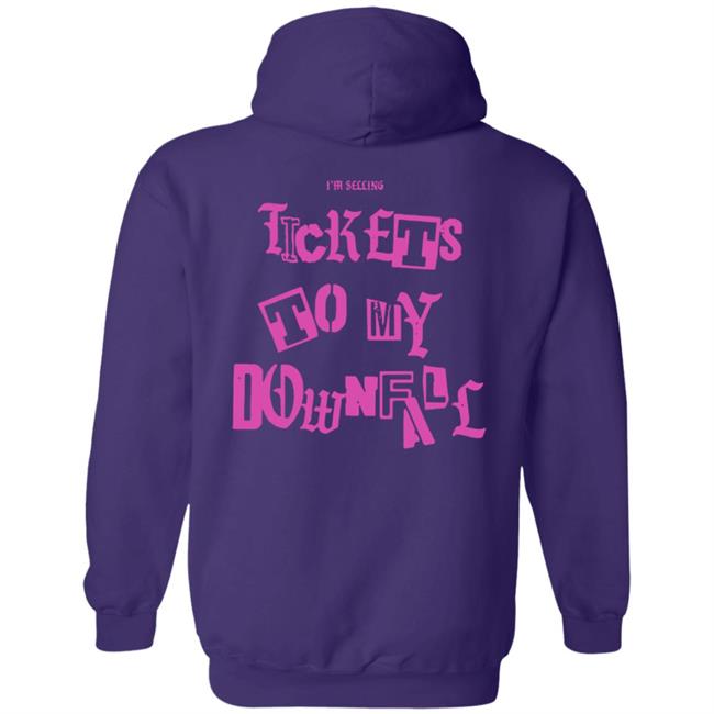 Mgk Merch Black Tickets Tee + Tickets To My Downfall Mgk Merch Black Tickets Tee + Tickets To My Downfall
