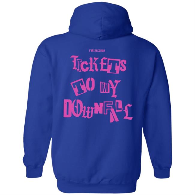 Mgk Merch Black Tickets Tee + Tickets To My Downfall Mgk Merch Black Tickets Tee + Tickets To My Downfall