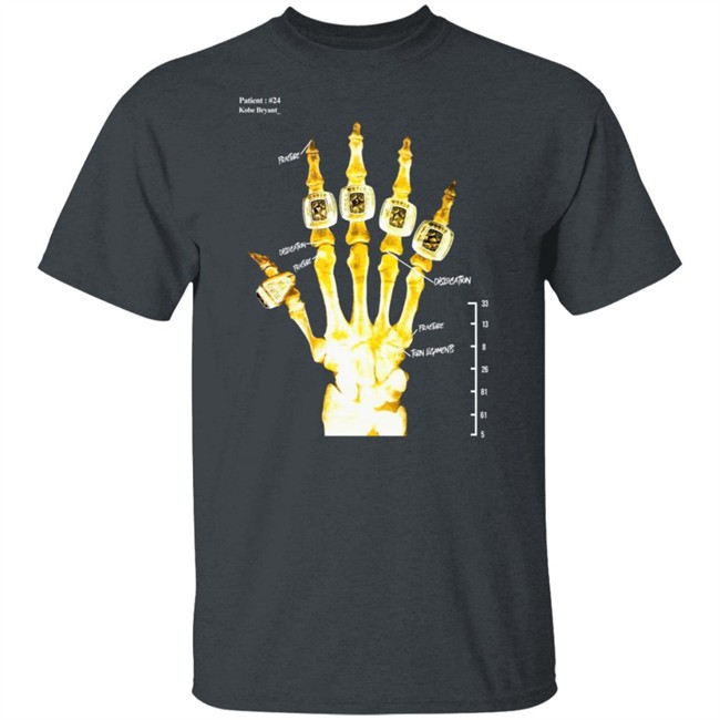 Kobe Bryant Broken Not Beaten Black X Ray Rings T Shirt Hoodie Kobe Bryant Broken Not Beaten Black X Ray Rings T Shirt Hoodie