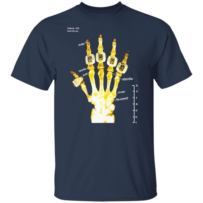 Kobe Bryant Broken Not Beaten Black X Ray Rings T Shirt Hoodie Kobe Bryant Broken Not Beaten Black X Ray Rings T Shirt Hoodie