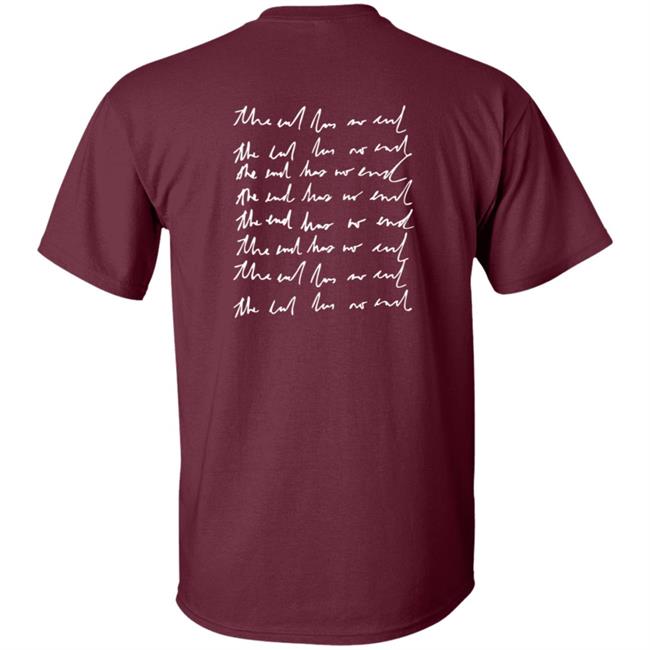 New Alexander Calvert's The End Has No End Tee New Alexander Calvert's The End Has No End Tee