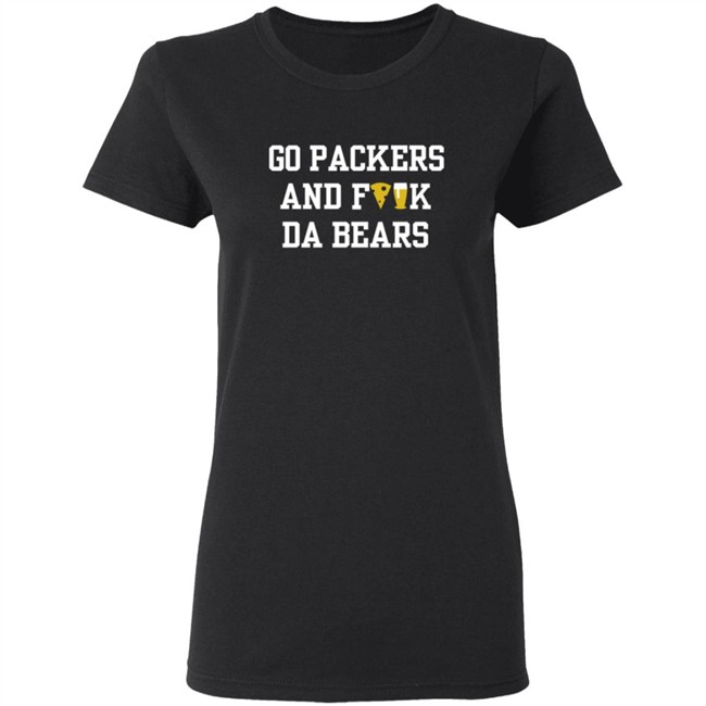 Manitowoc Minute Merch Go Packers and Fuck Da Bears Tee Manitowoc Minute Merch Go Packers and Fuck Da Bears Tee