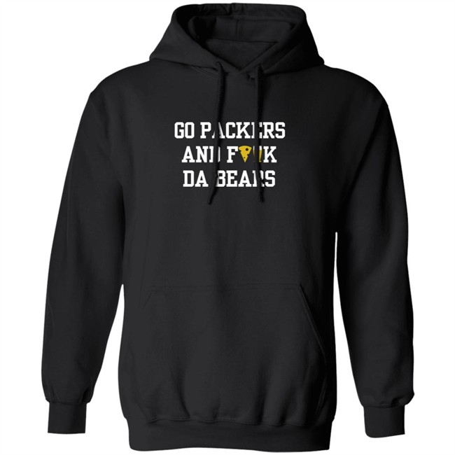 Manitowoc Minute Merch Go Packers and Fuck Da Bears Tee Manitowoc Minute Merch Go Packers and Fuck Da Bears Tee
