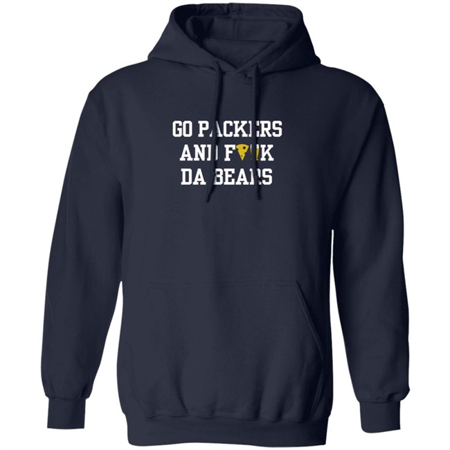Manitowoc Minute Merch Go Packers and Fuck Da Bears Tee Manitowoc Minute Merch Go Packers and Fuck Da Bears Tee