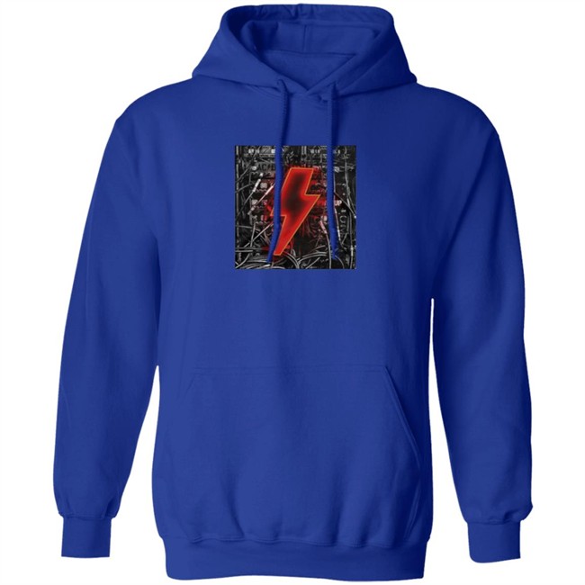 ACDC Merch Bolt N' Wires Black T Shirt Hoodie ACDC Merch Bolt N' Wires Black T Shirt Hoodie