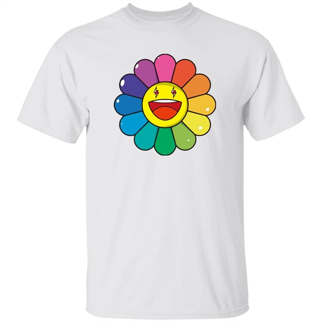 Rainbow Flower Shirt Hoodie Rainbow Flower Shirt Hoodie