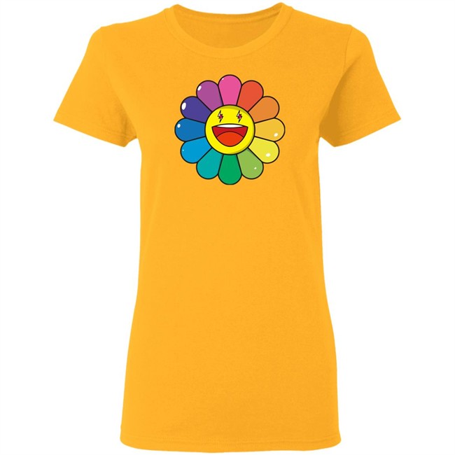Rainbow Flower Shirt Hoodie Rainbow Flower Shirt Hoodie
