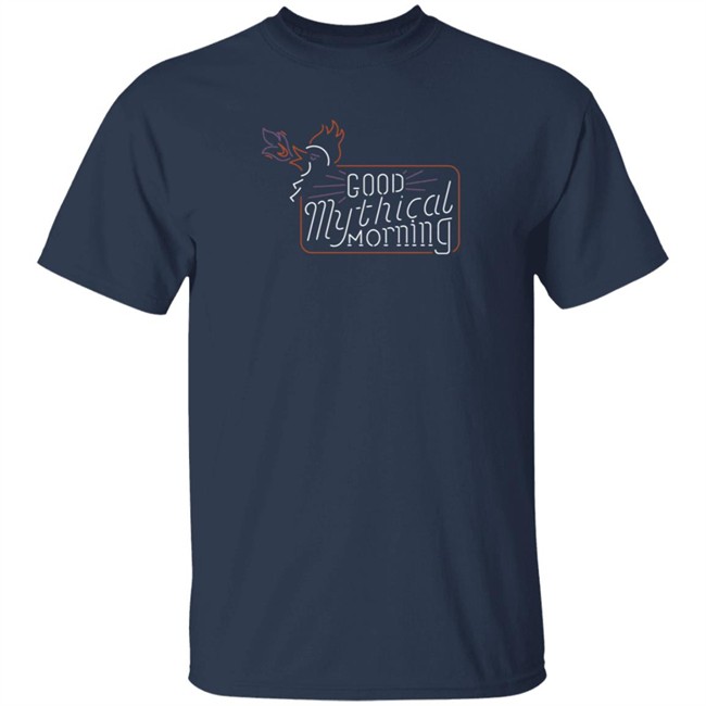 Mythical Merch Gmm Cockatrice Neon Sign Tee Mythical Merch Gmm Cockatrice Neon Sign Tee