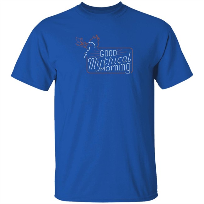 Mythical Merch Gmm Cockatrice Neon Sign Tee Mythical Merch Gmm Cockatrice Neon Sign Tee