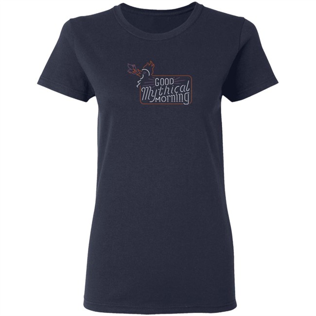 Mythical Merch Gmm Cockatrice Neon Sign Tee Mythical Merch Gmm Cockatrice Neon Sign Tee