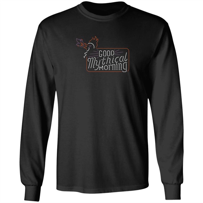 Mythical Merch Gmm Cockatrice Neon Sign Tee Mythical Merch Gmm Cockatrice Neon Sign Tee